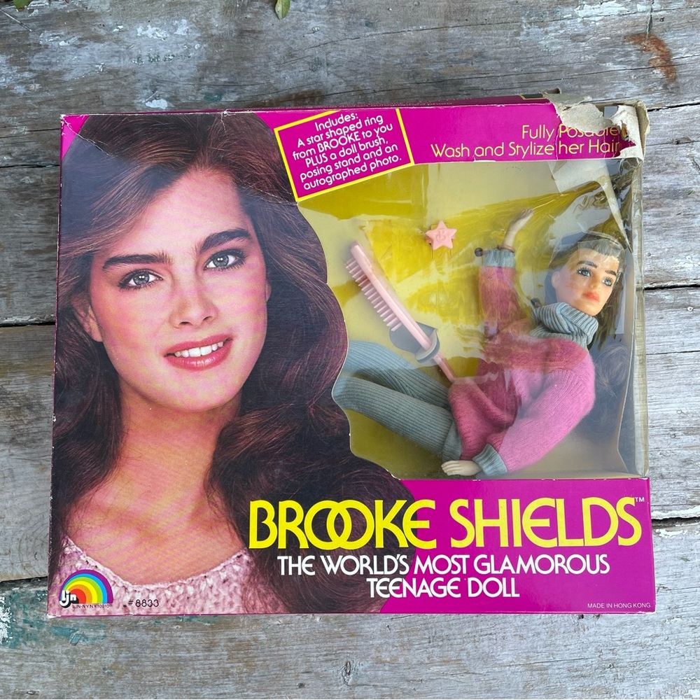 Brooke Shields doll Vintage 1982 new in box